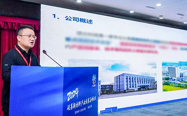 頂立科技參加硅基新材料高峰論壇，分享高純石英制備熱工裝備最新技術(shù)